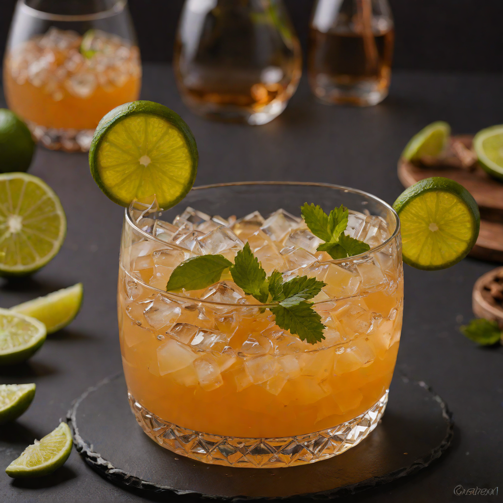 Smoky Tropical Mezcal Punch