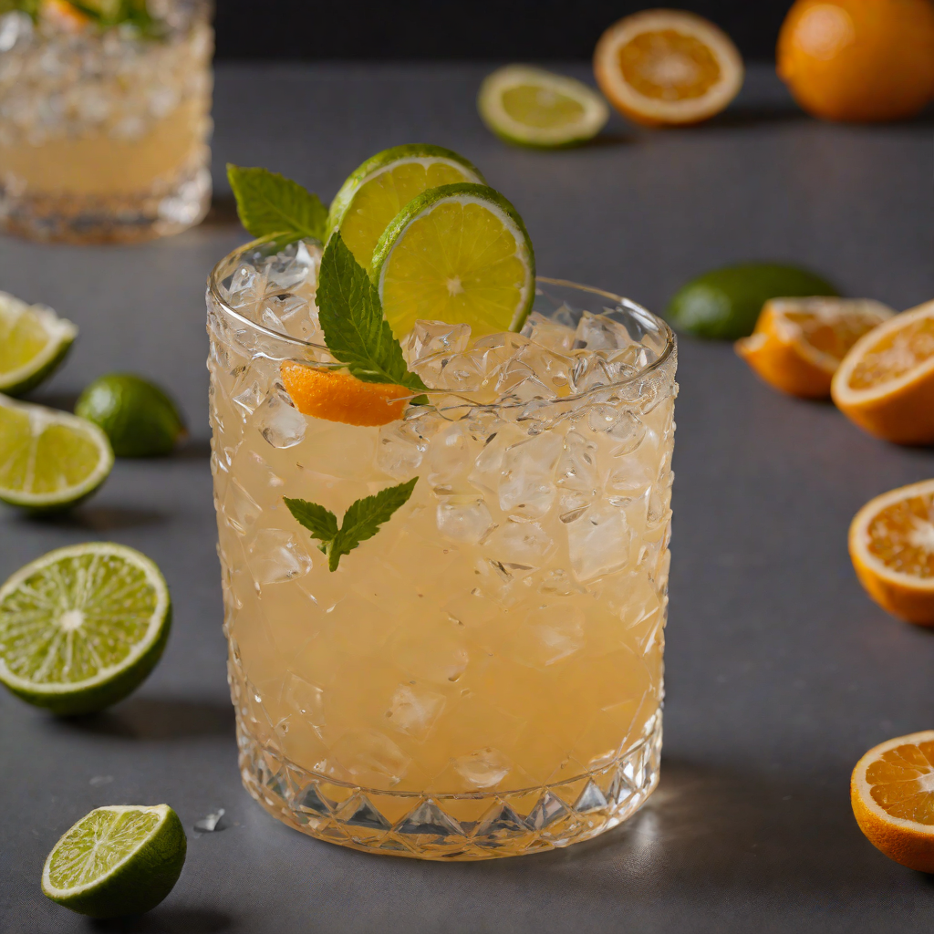 Mezcal-Infused Citrus Paloma Cocktail