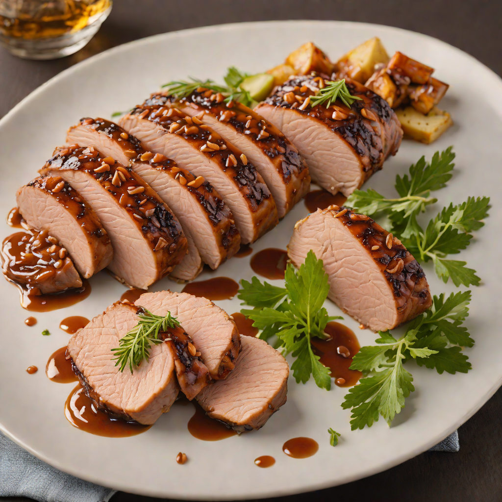 Hickory-Smoked Maple Bourbon Pork Tenderloin