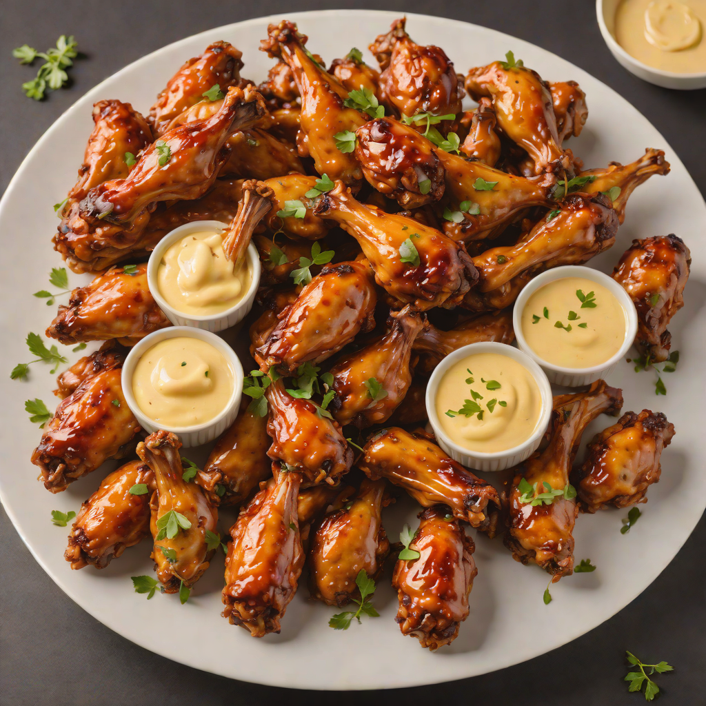 Buffalo-Style Smoked Chicken Wings with Spicy Butter Glaze