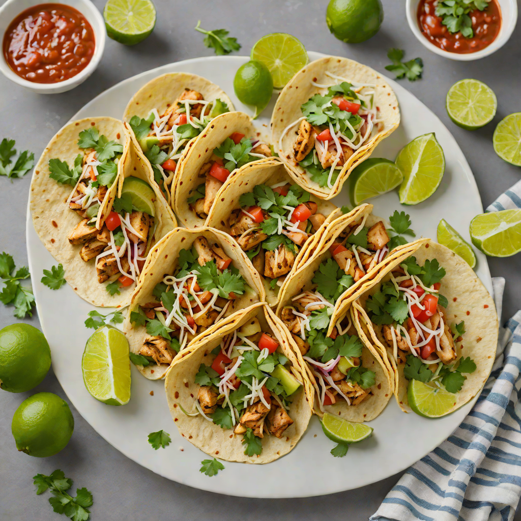 Cilantro-Lime Grilled Chicken Tacos