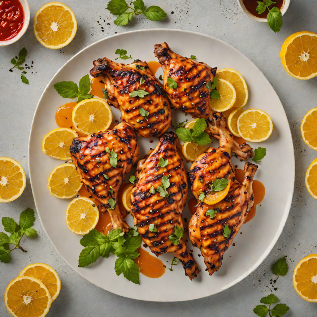 Grilled Piri-Piri Chicken with Alfama Citrus Marinade