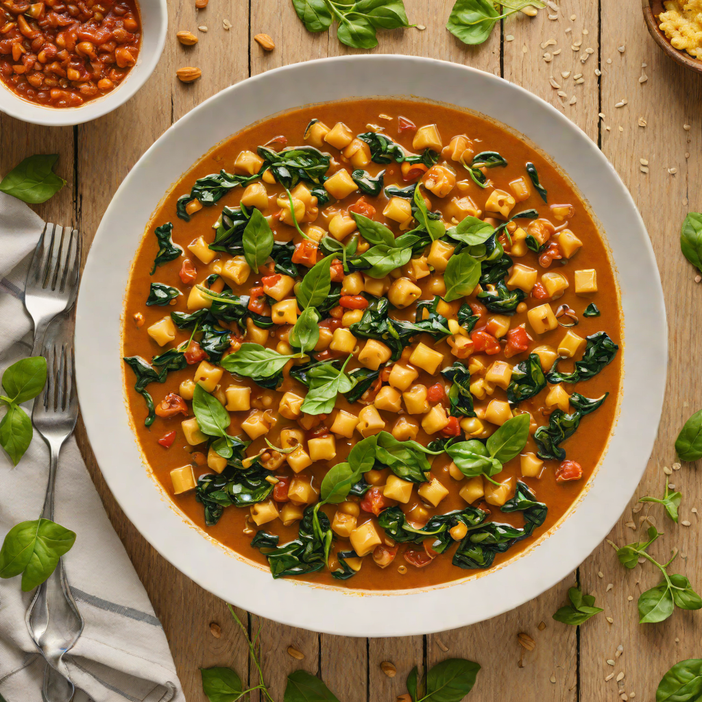Alfama-Inspired Chickpea and Spinach Stew with Smoked Paprika