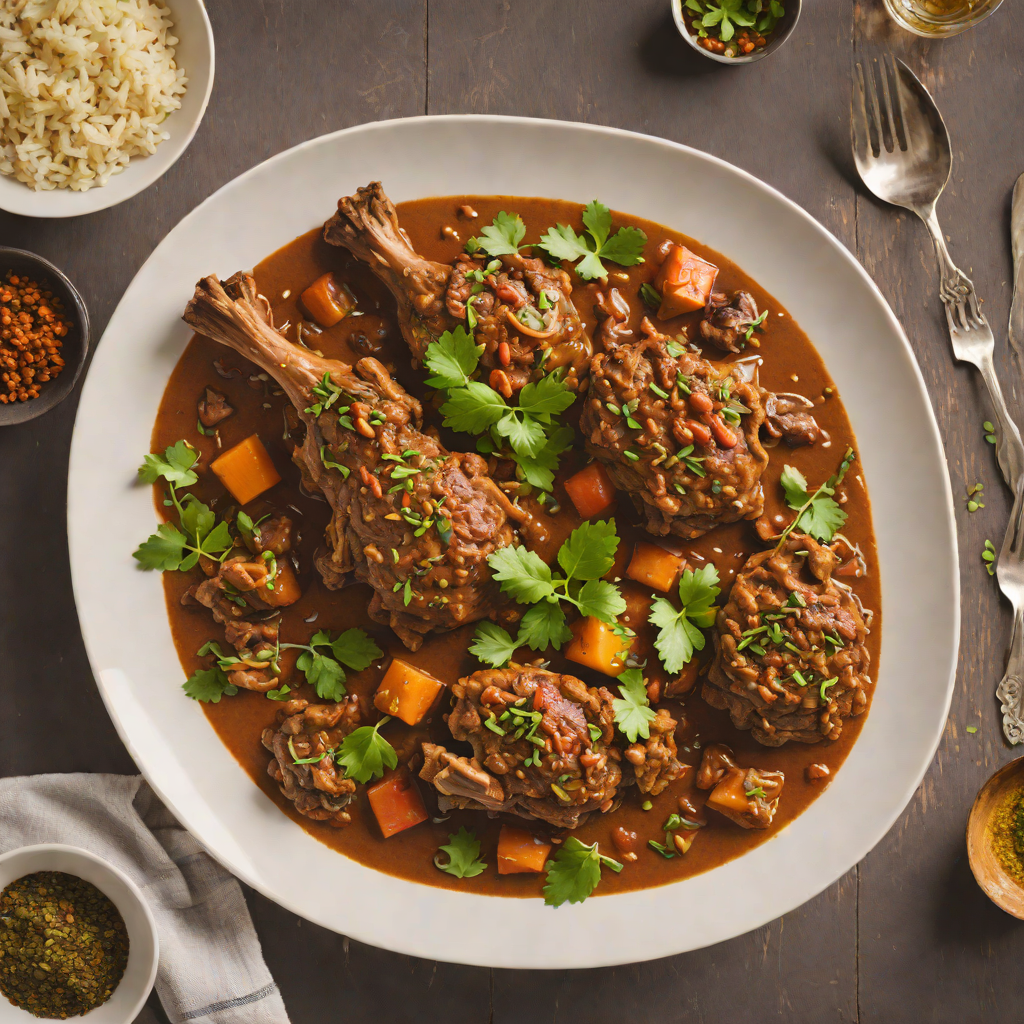 Slow Cooker Garam Masala Lamb Shank Curry