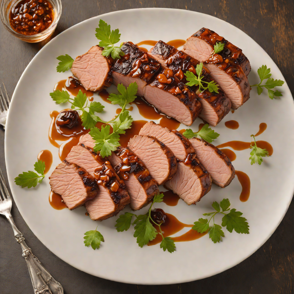 Slow-Smoked Maple Bourbon Pork Tenderloin