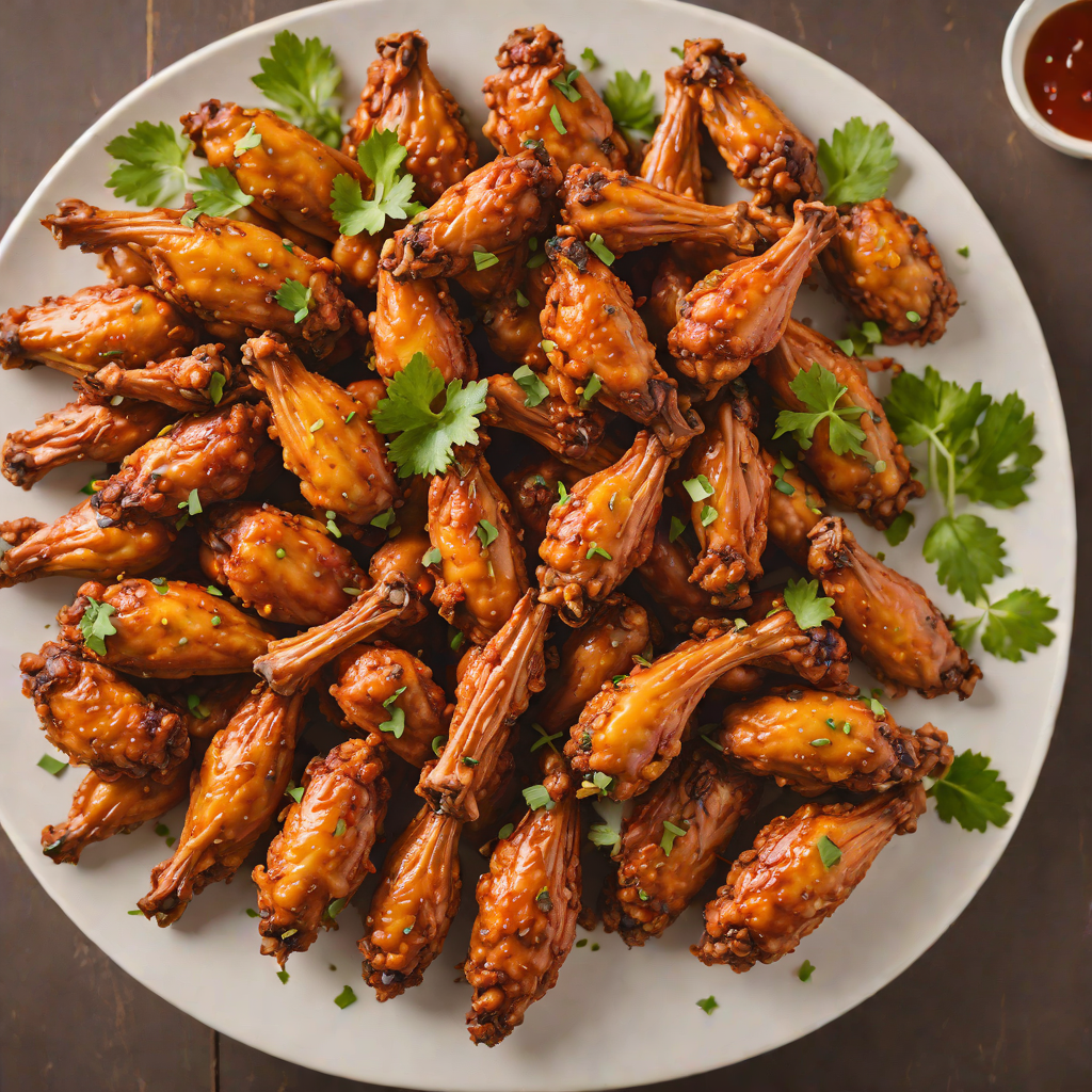 Hickory-Smoked Buffalo Chicken Wings with Spicy Dry Rub