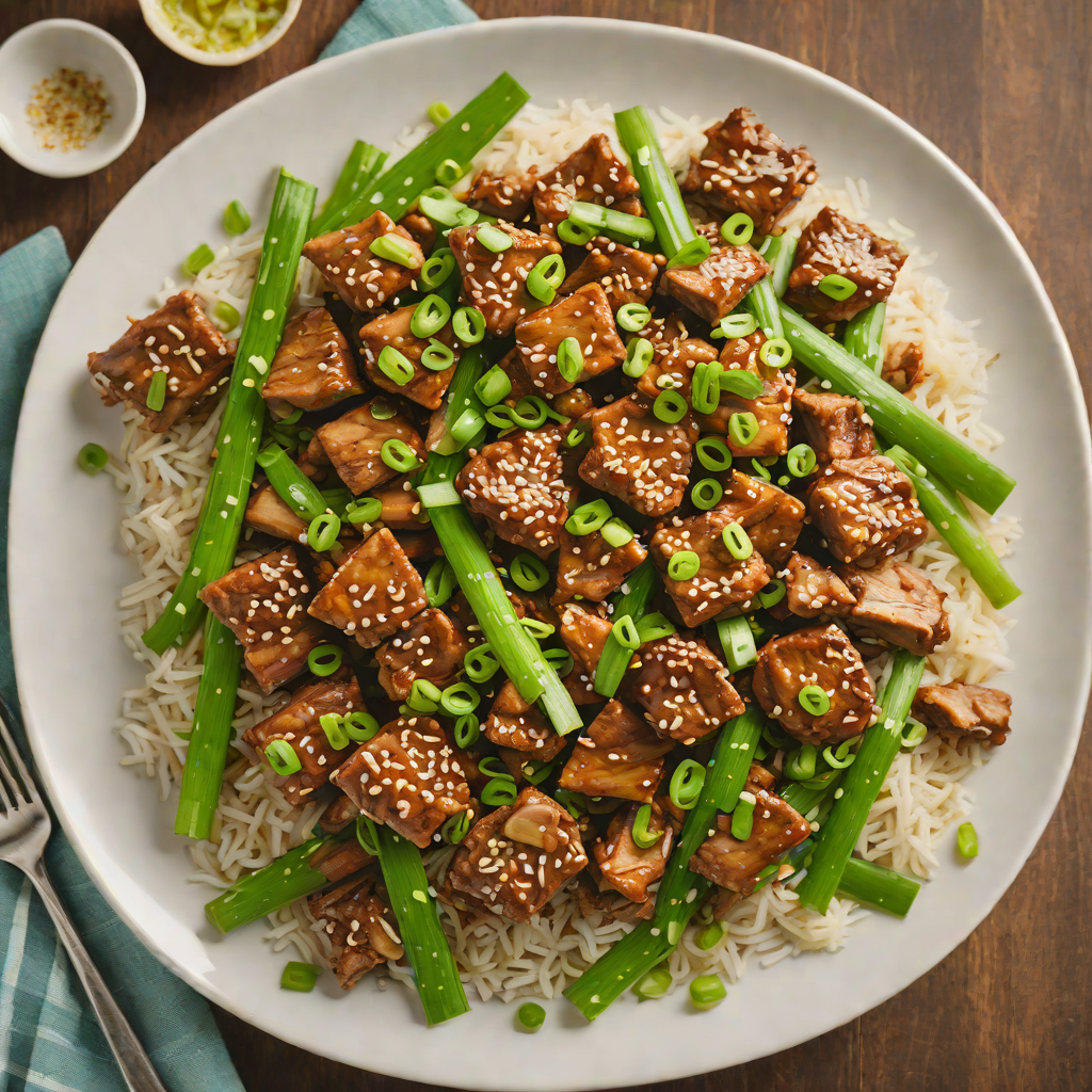 Stir-Fried Lemongrass Pork with Garlic and Scallions