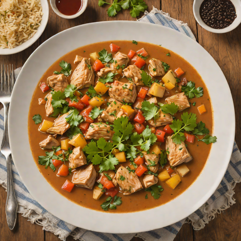 Slow-Cooked Guatemalan Pepian Chicken Stew