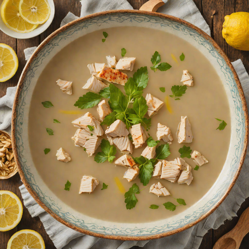 Ginger-Lemon Chicken Soup for Soothing Colds