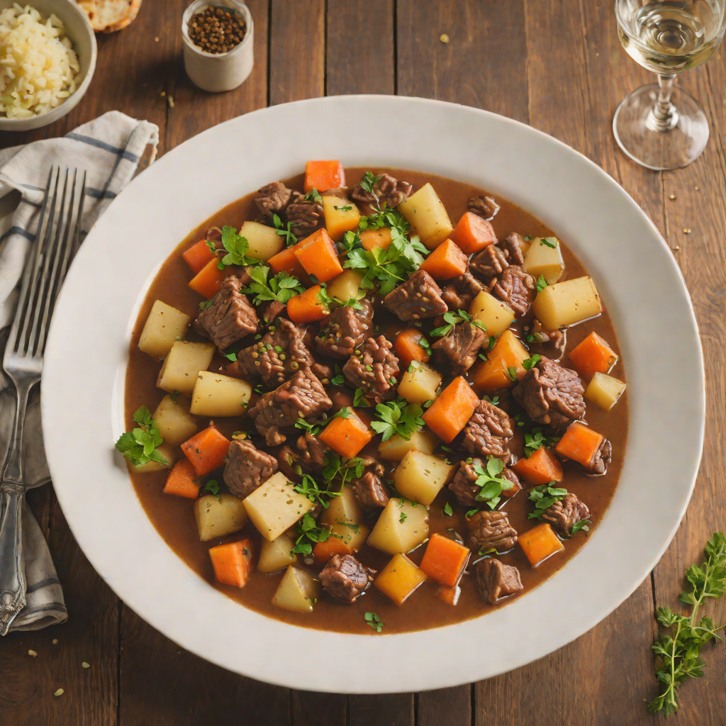 Spiced Northern-Style Beef Stew with Root Vegetables