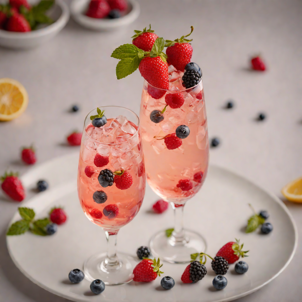 Sparkling Mixed-Berry Fizz