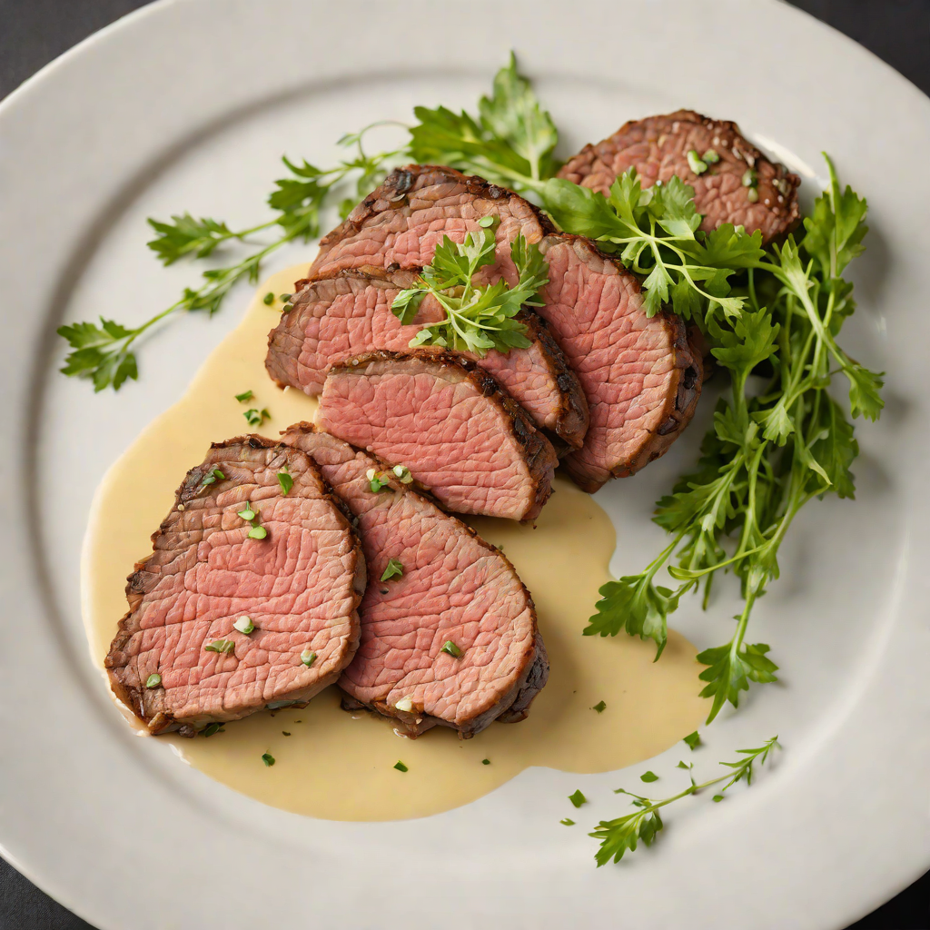 Pan-Seared Beef with Garlic Herb Butter