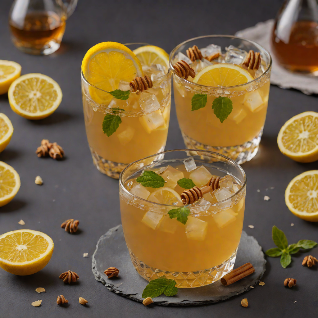 Honey-Lemon Ginger Tea for Sinus Comfort