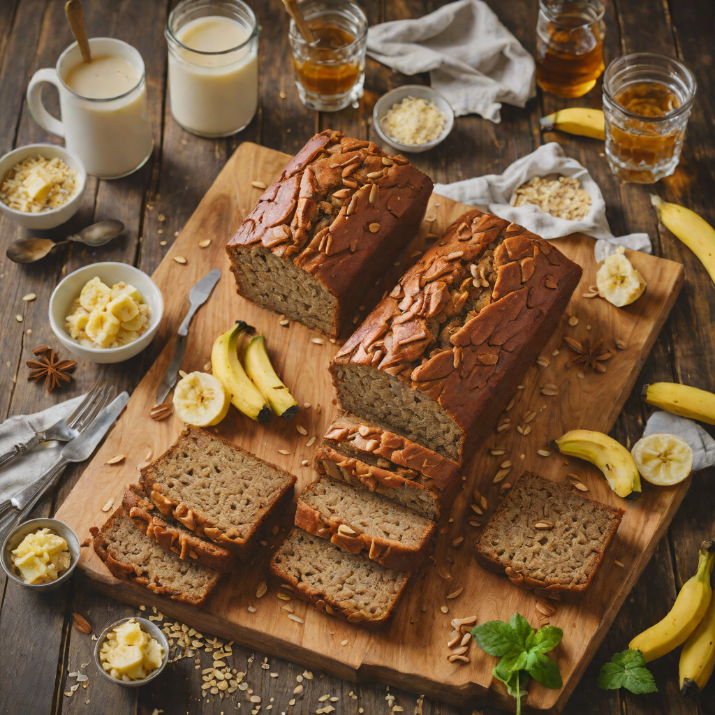 Gold Rum-Spiced Banana Bread
