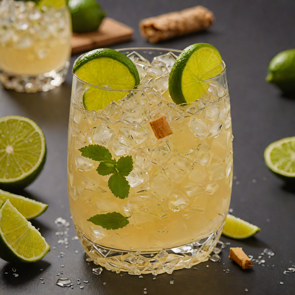 Ginger-Lime Rum Refresher