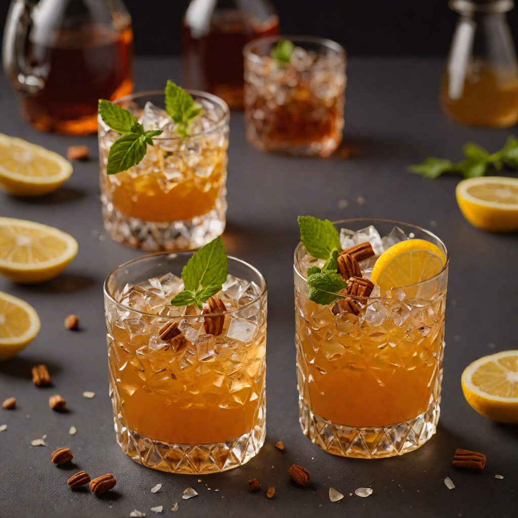 Honey-Spiced Bourbon Smash