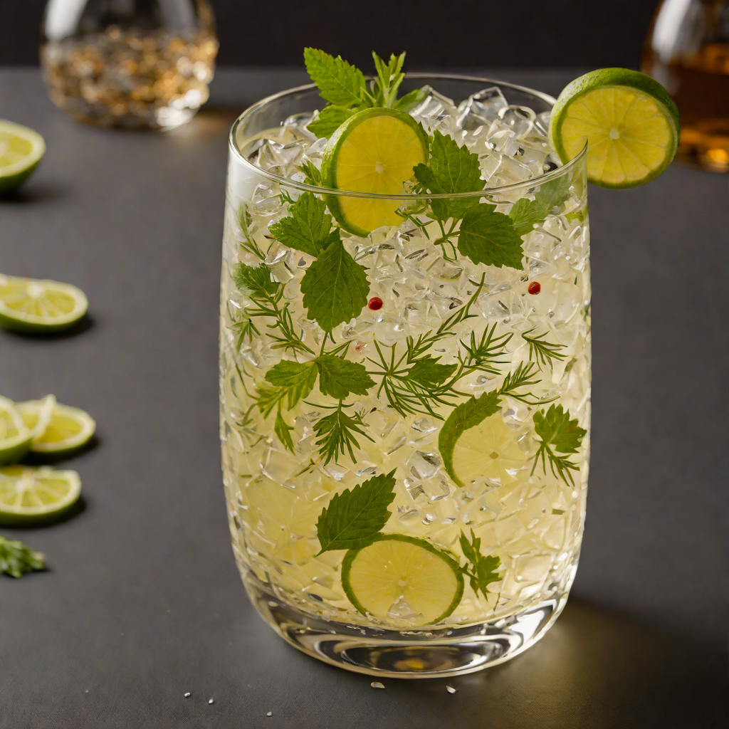 Stirred Herbal Gin Cooler