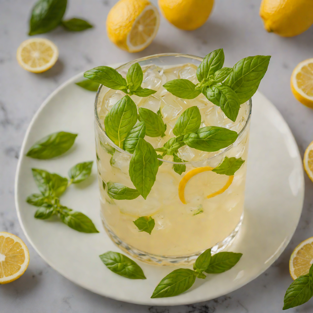 Basil-Infused Vodka Lemonade