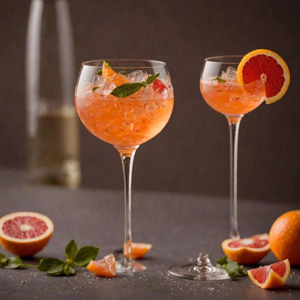 Grapefruit and Aperol Bubbly Spritz