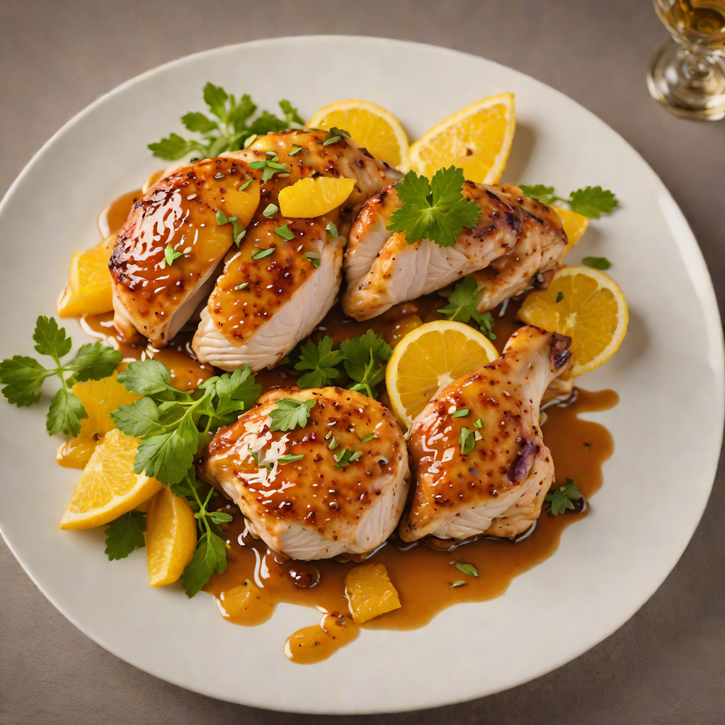 Pan-Seared Chicken with Easy Access Citrus Glaze