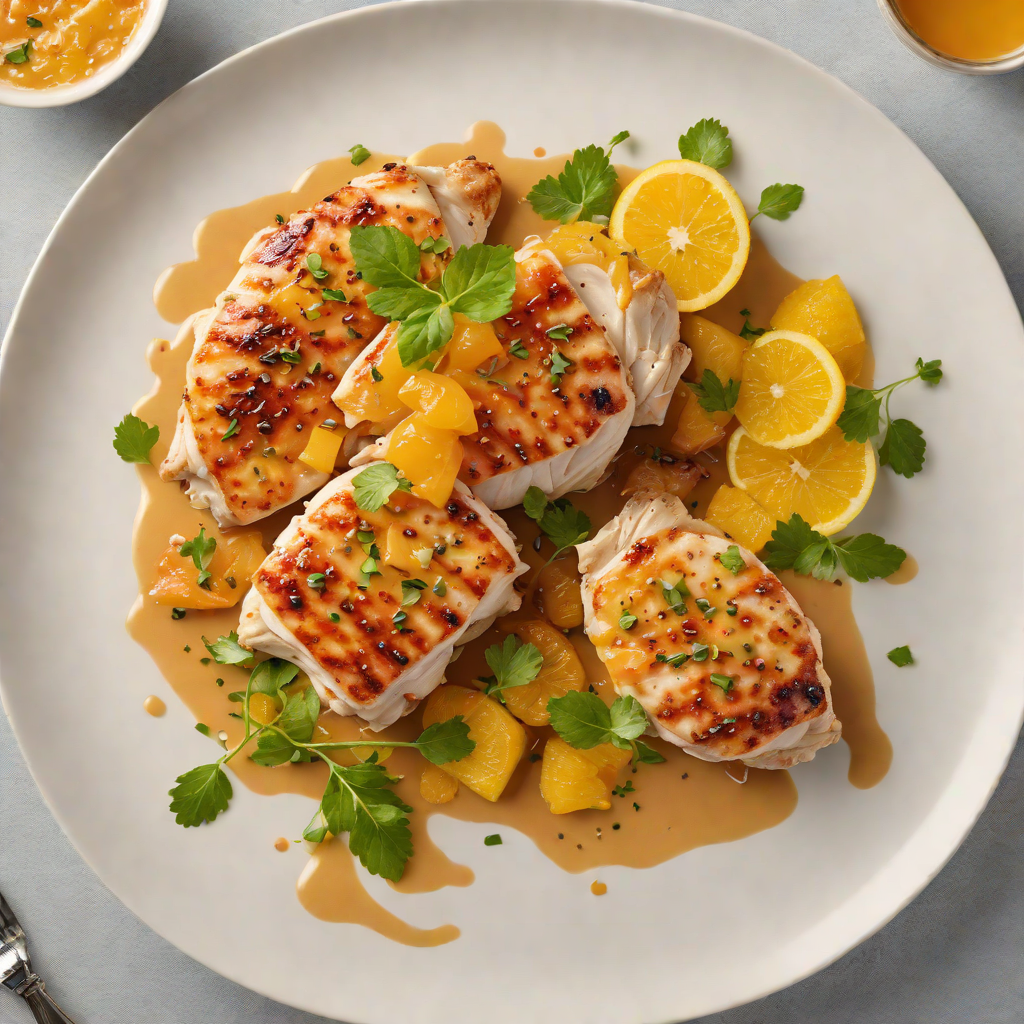 Pan-Seared Chicken with Easy Access Citrus Sauce