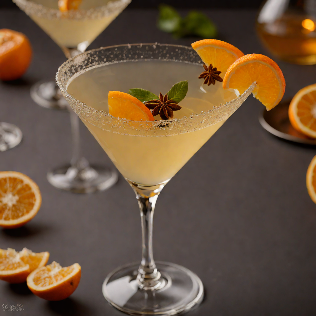 Spiced Orange Gin Martini