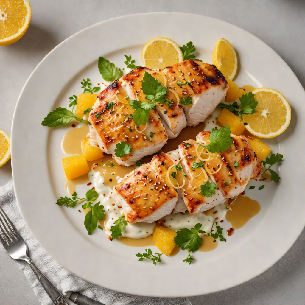 Pan-Seared Chicken with Citrus and Snow Melt Sauce