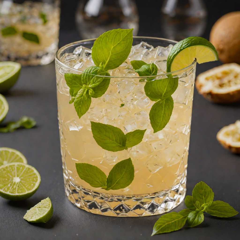 Ginger-Basil Tequila Smash
