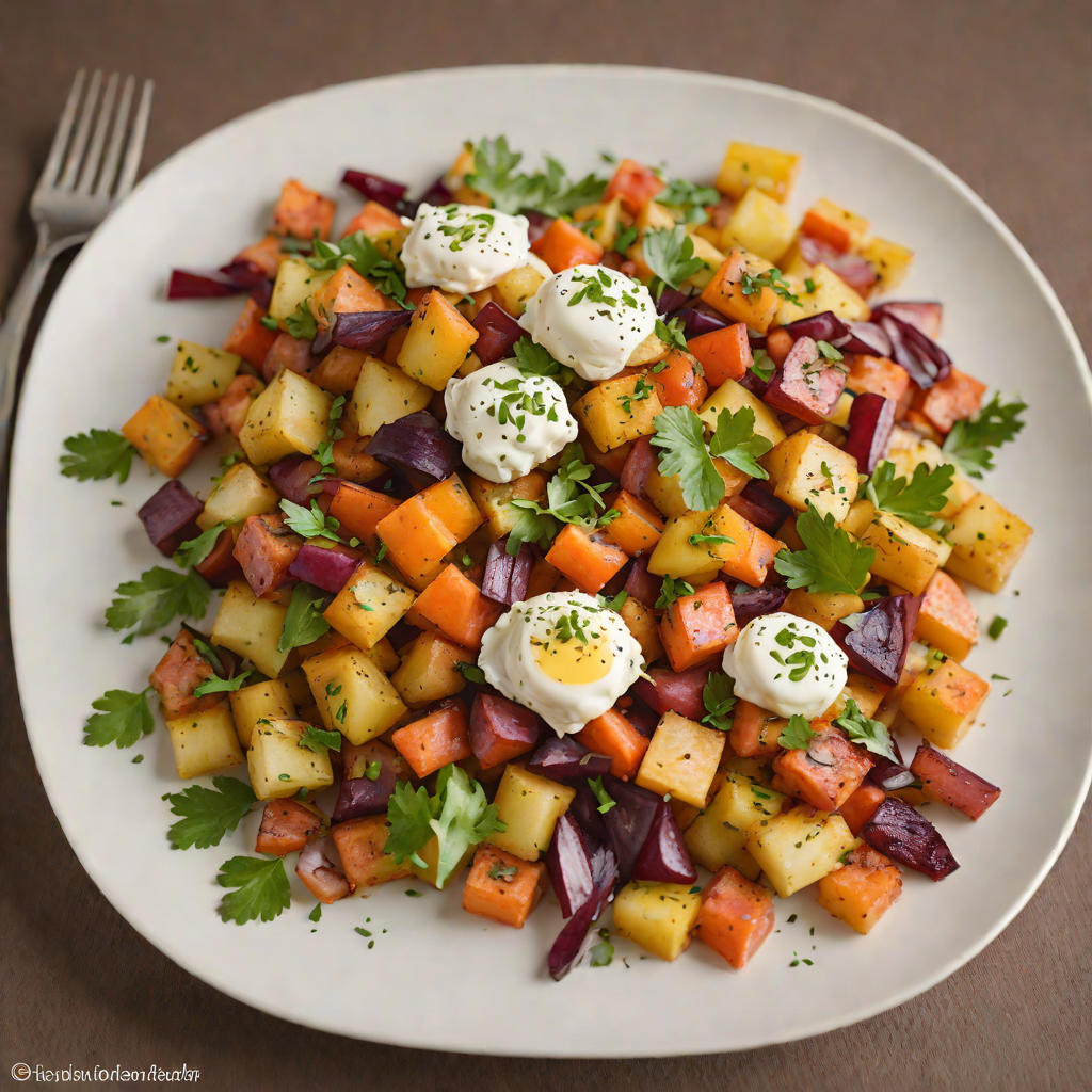 Maple-Glazed Root Vegetable Hash