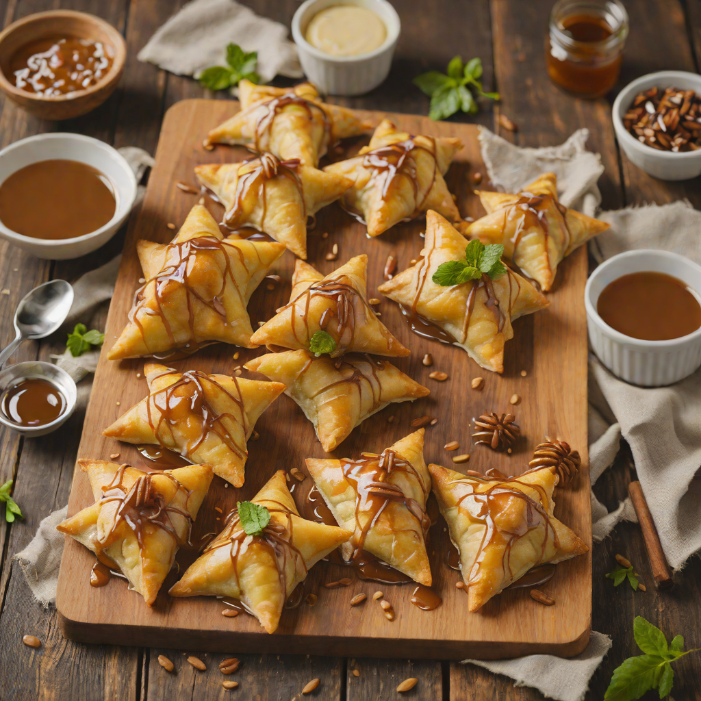 Baked Sopapillas with Cinnamon Honey Drizzle