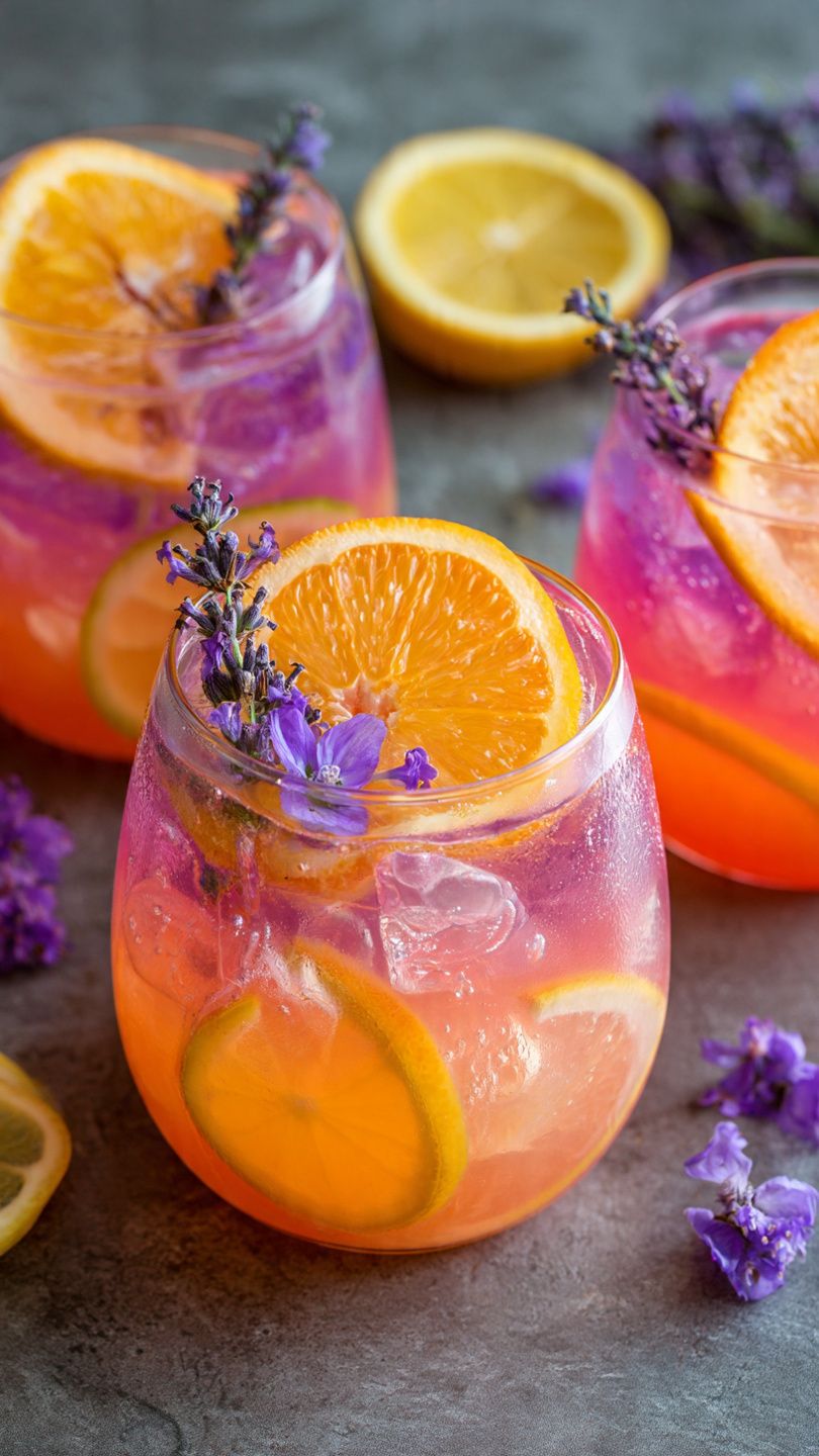 Sparkling Citrus Lotus Fizz