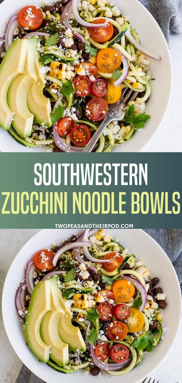 Bloat Buster Zucchini Noodle Bowl