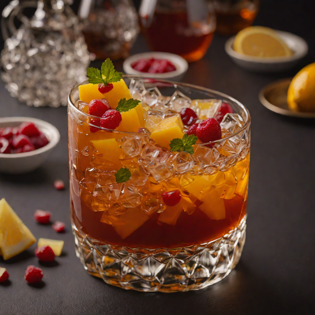 Superman Spiced Dark Rum Punch