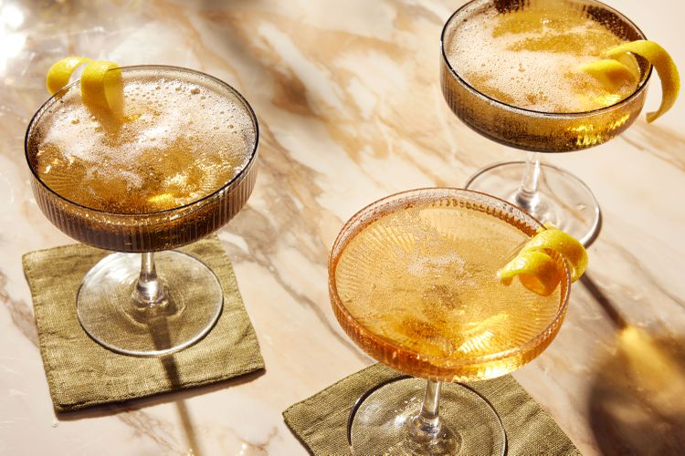 Citrus-Spiced Bourbon Sparkler