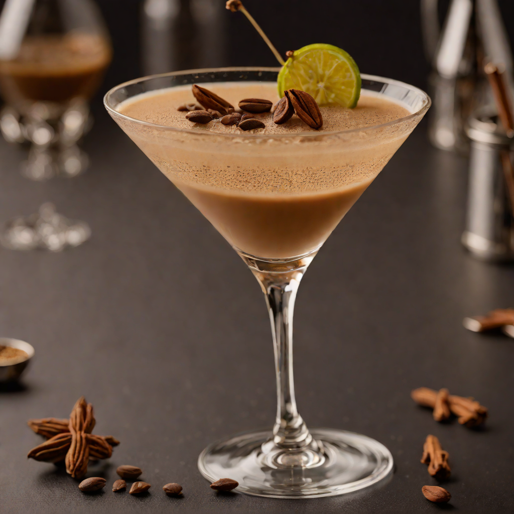 Cardamom Vanilla Espresso Martini