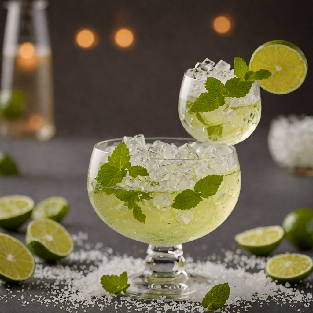 Minted Snow Melt Fizz