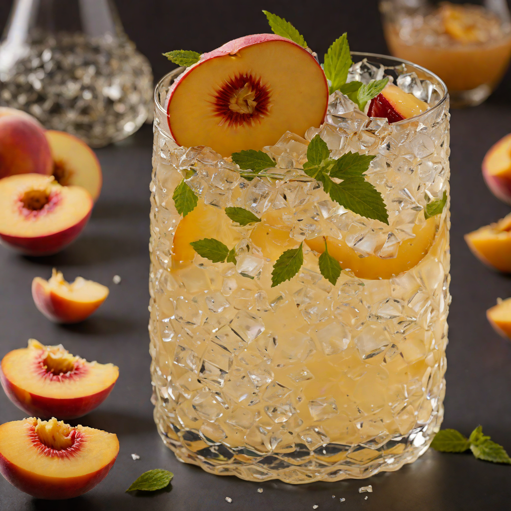 Ginger-Peach Vodka Collins