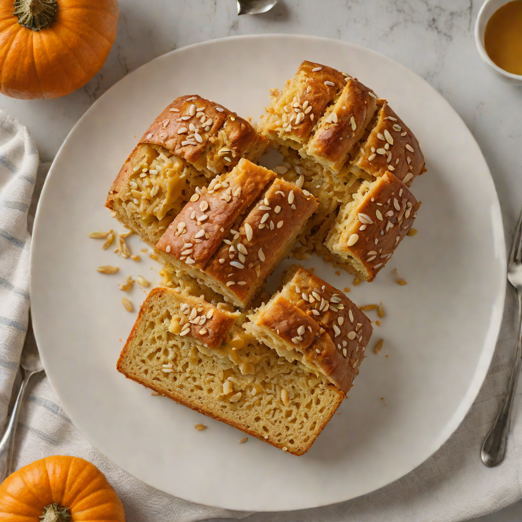 Pumpkin and Macadamia Nut Damper Bread
