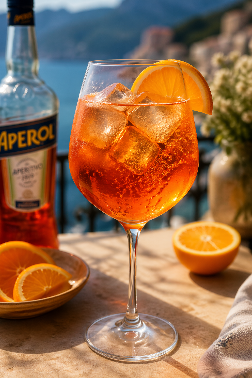 Spiced Citrus Italian Spritz