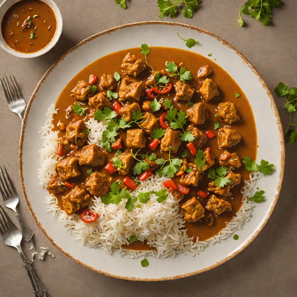 Slow-Simmered Burmese Pork Curry with Tamarind and Turmeric