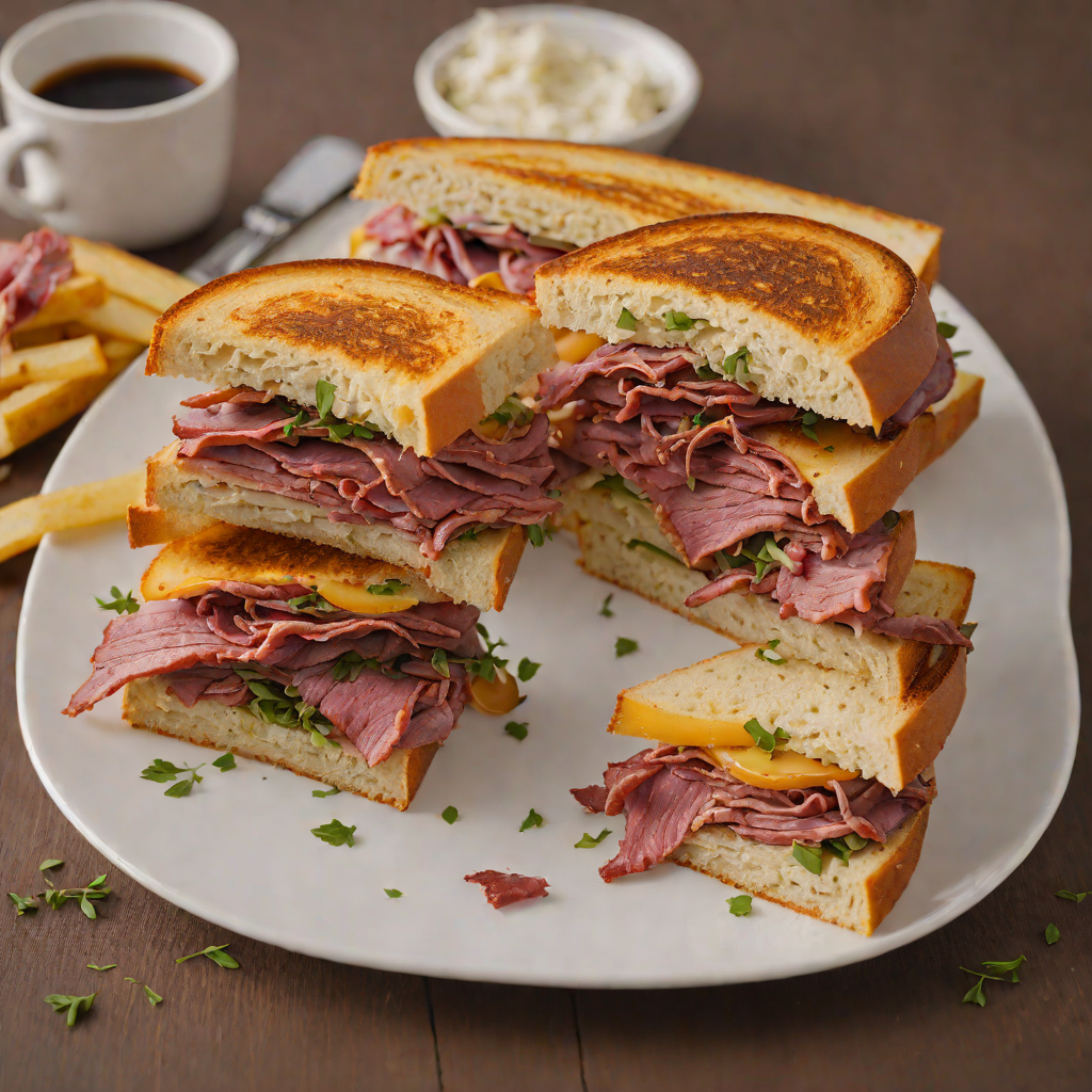 Maple-Glazed Montreal Smoked Meat Sandwich