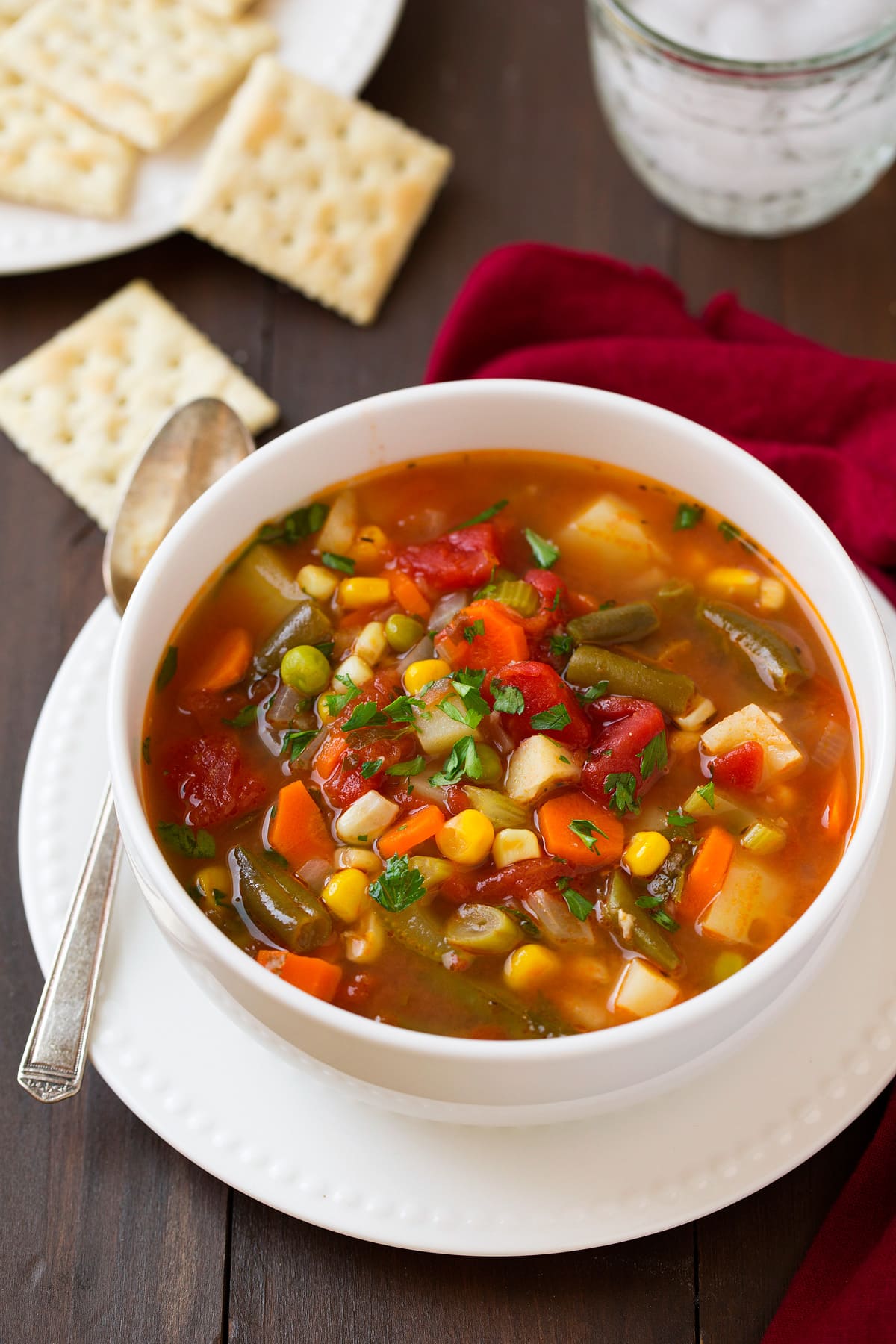 Peephole Vegetable Soup