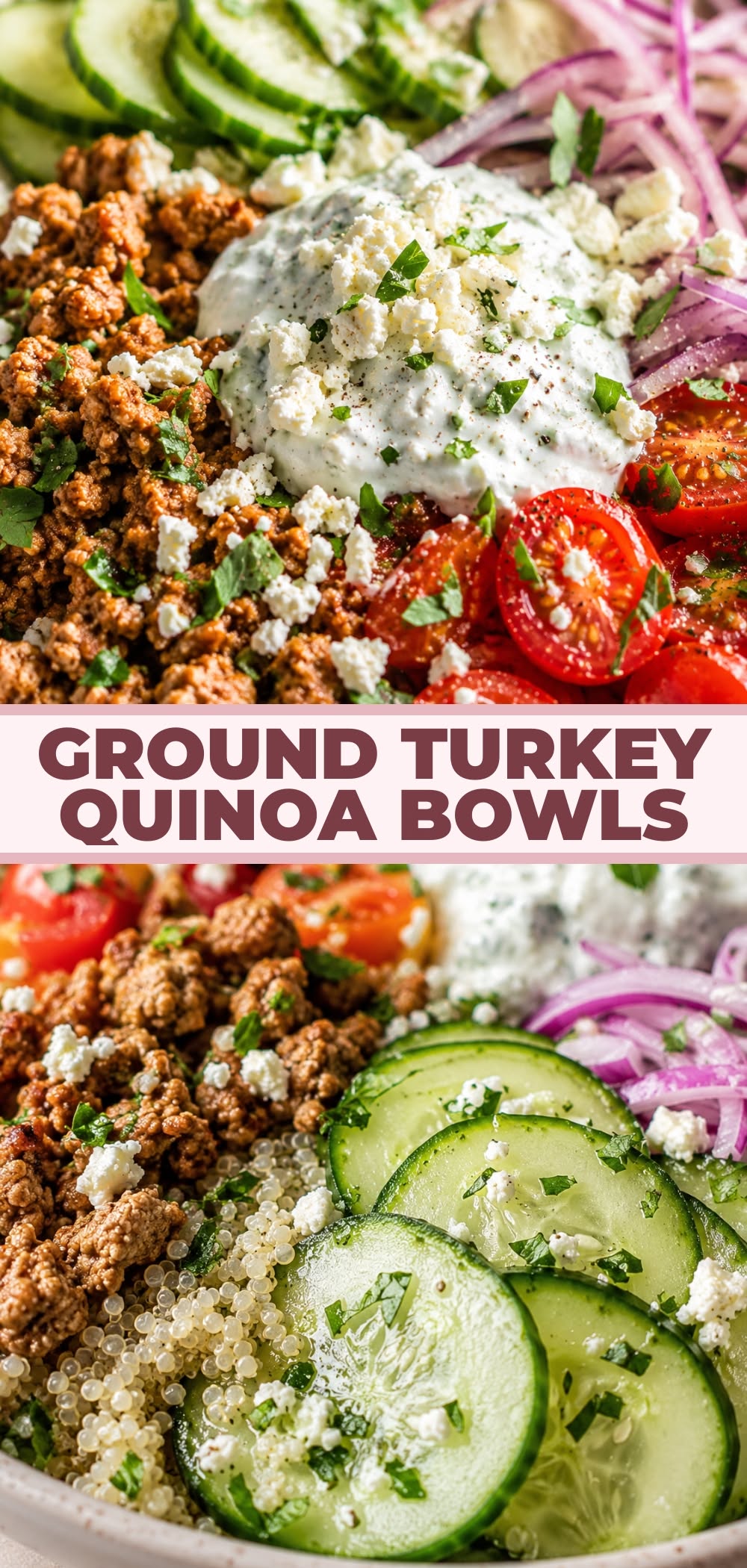 High-Protein Turkey and Quinoa Power Bowl