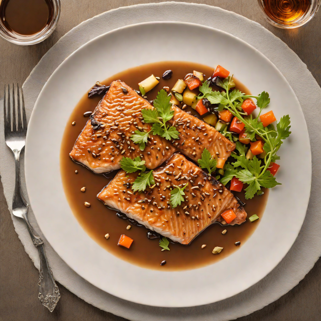 Pan-Seared Kentucky Trout with Bourbon Maple Glaze