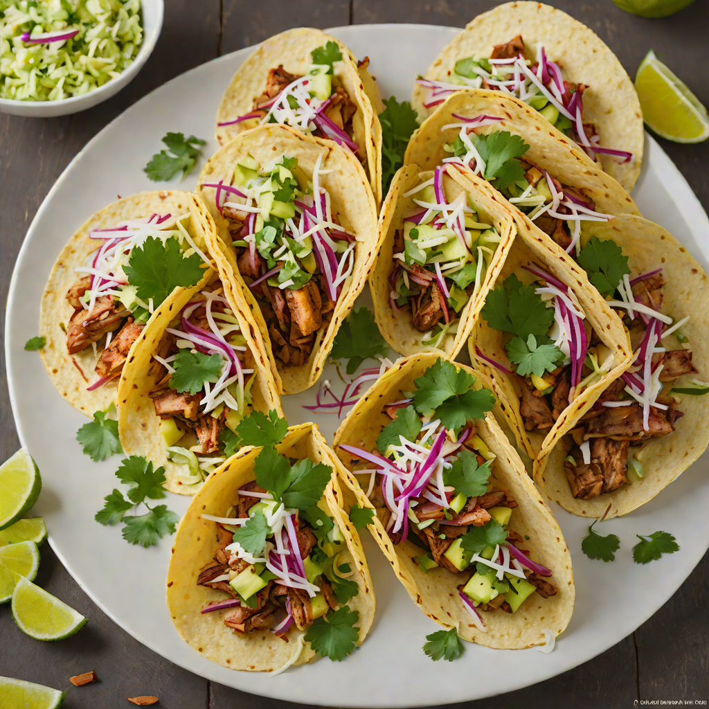 Smoked Pineapple and Pork Tacos with Cilantro Lime Slaw