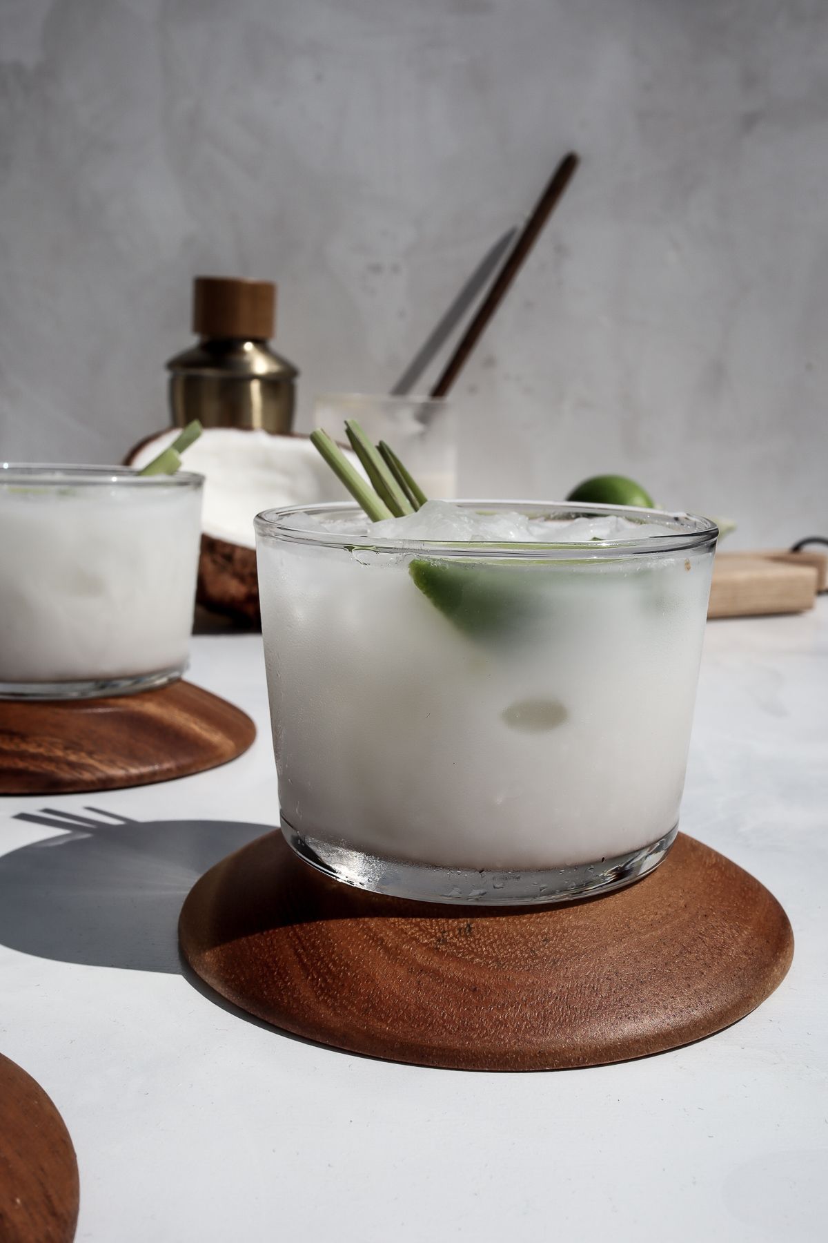 Coconut Lemongrass Rum Cooler