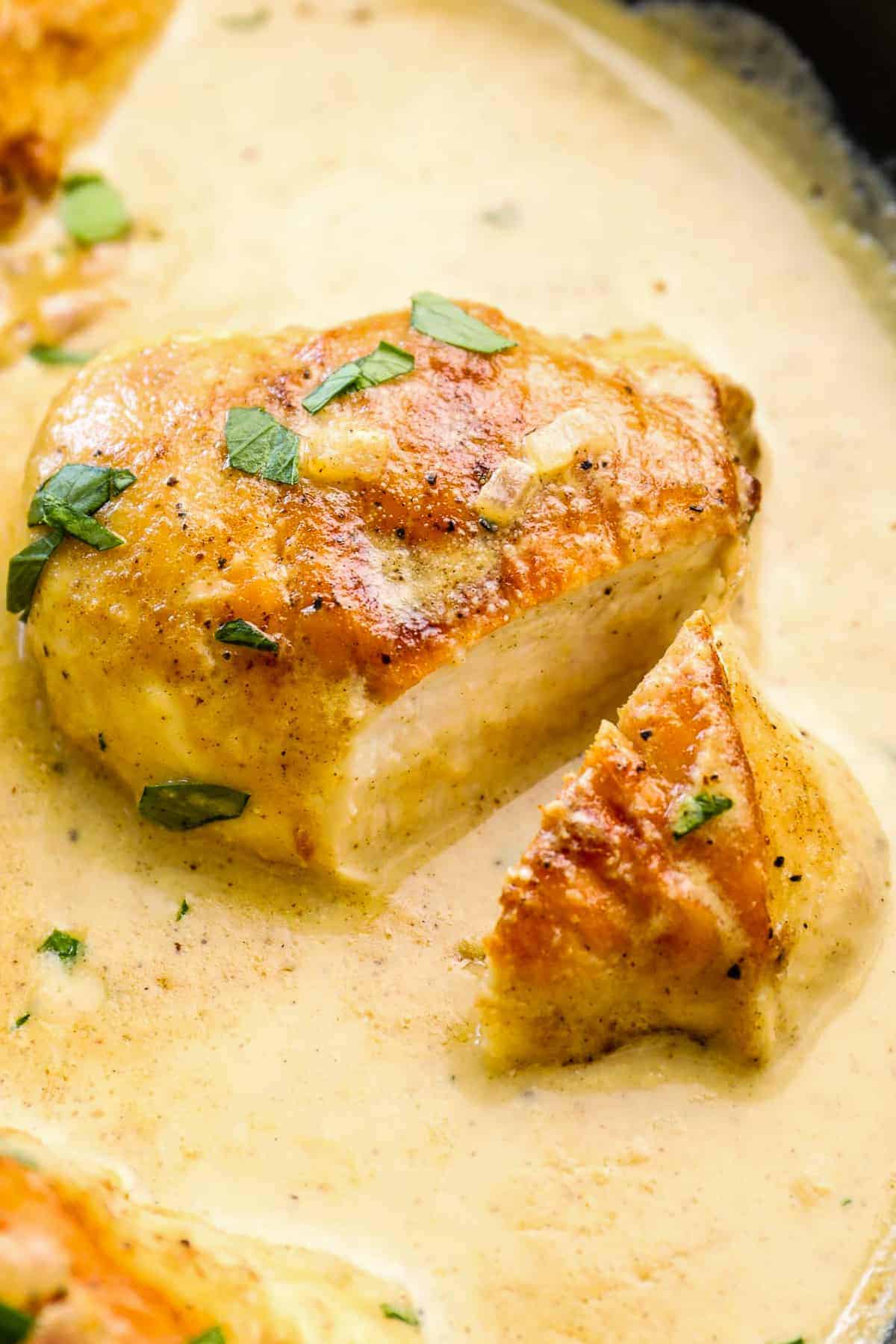 Authentic Dijon Mustard Chicken with Herb Crust