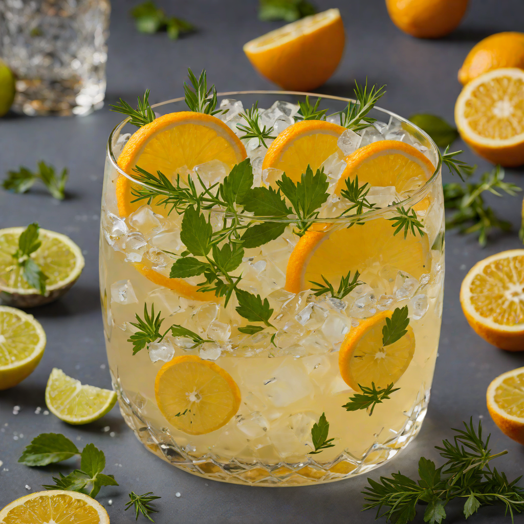 Herb-Infused Gin Citrus Smash