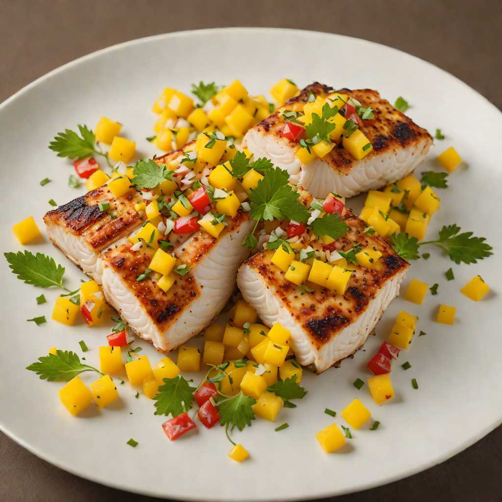 Pan-Seared Grouper with Mango Salsa