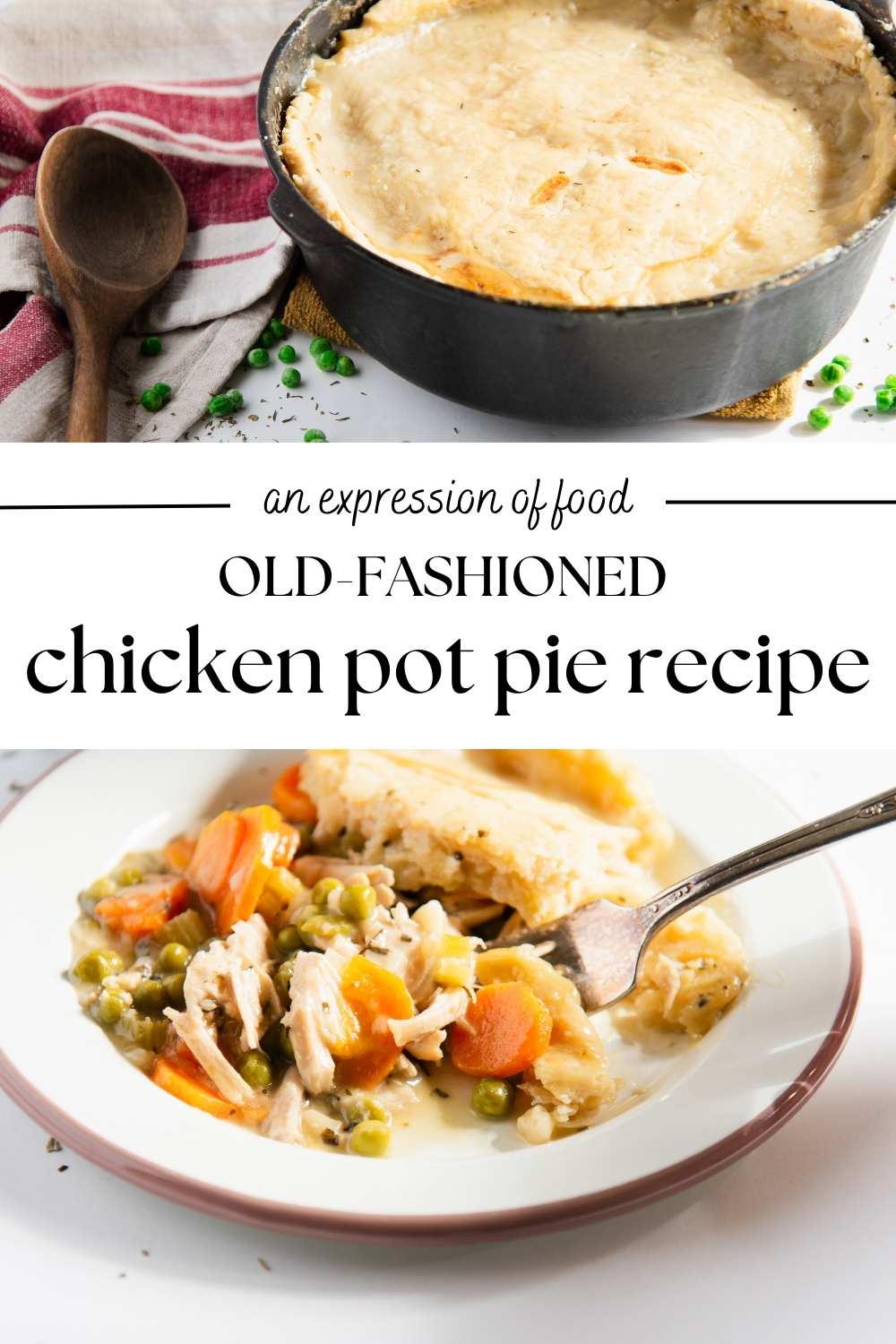 Authentic 1930s Martin's Chicken Pot Pie